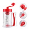 Handheld Manual Pancake Cupcake Batter Mixer Hand Crank Waffles Batter