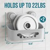 TAILI Bathroom Shelf Suction Shower Caddy Shower Storage No Drilling