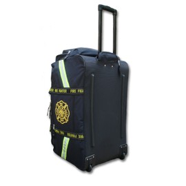 Lightning X Premium Turnout Gear Bag w/Wheels, Retractable Handle, Fully Molded - Black