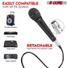 5Core XLR Microphone Dynamic Mic Karaoke Singing Studio Mics Handheld