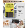 Joyway Carry on Luggage Airline Approved with Front Pocket, Hardside