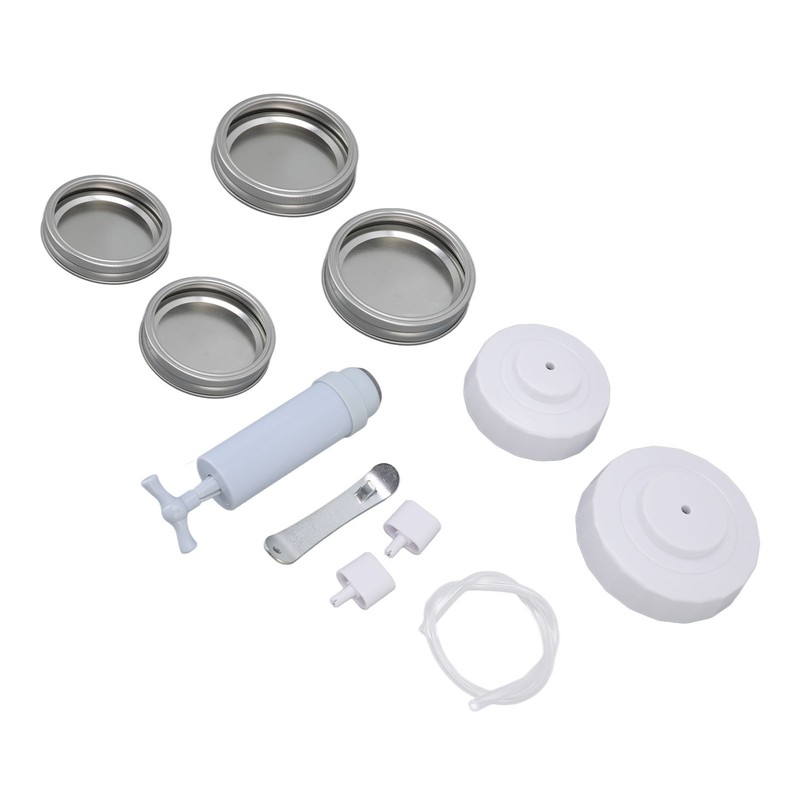 Jar Vacuum Sealer Jar Sealing Kit with Hand Vacuum Pump