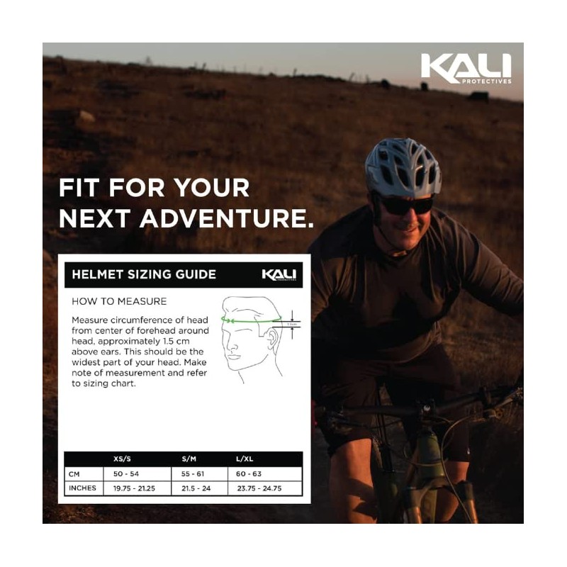 Kali Protectives Chakra Solo Half Size Cycling Helmet, Solid White,