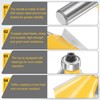 sourcing map 3pcs Chamfer Router Bit Set 1/4" Shank 15,
