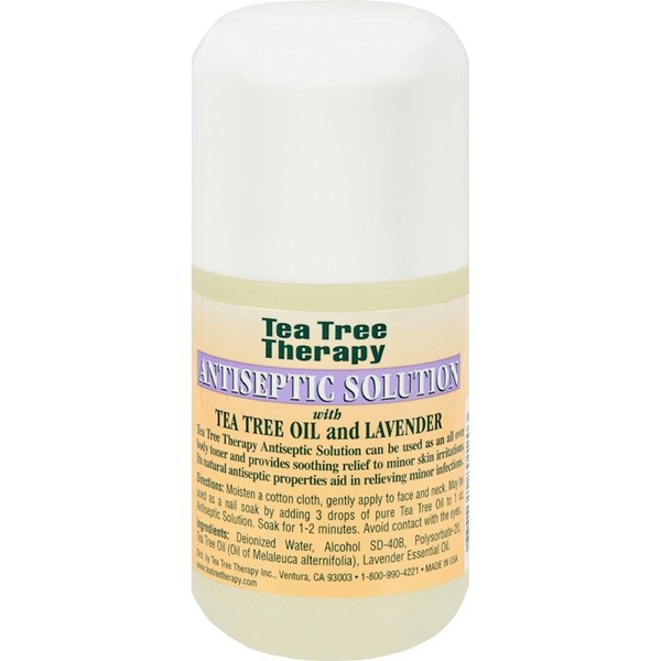 Tea Tree Therapy Tea Tree Oil Lavender 4 Fluid Ounce- 6 Pack