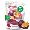 Mazzoni Passion Fruit Puree, 100% Pure Passion Fruit, Maracuya, Just