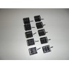 10 x Square Metal Cage Feeders with swivel - 10