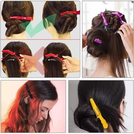 Alligator Clips, BetterJonny 12pcs Set Colorful Dragon Clip Hairpin Salon Hair Clip Hairpin Hairpin Hair Claw Hair Salon Clip Hairstyle