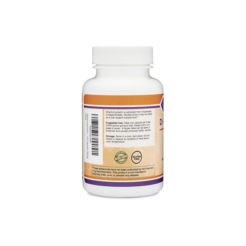 Dihidromiricetina (DHM) (extracto de Hovenia Dulcis) Prevención de resaca científicamente