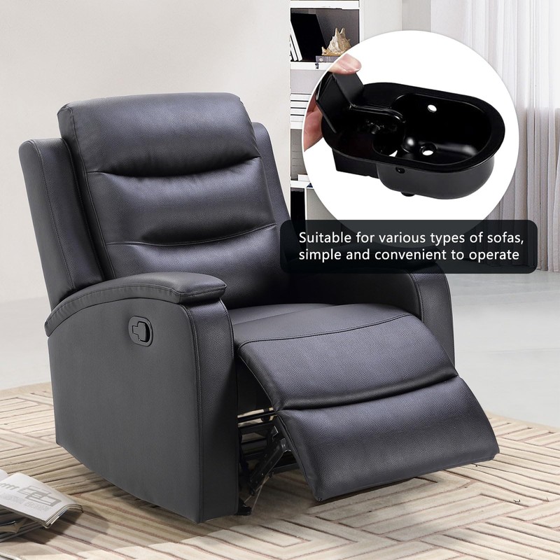 Xiciki Universal Recliner Cable Replacement - 2 Pcs Black Recliner