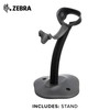 Zebra Gooseneck Stand for LS2208 Series Handheld Scanner Twilight Black