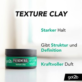 Schwarzkopf GOT2B PhenoMENal Texturizing Clay, 100 ml
