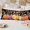 SHIYUE Ultra Soft Long Body Fall Pumpkin Pillow Case, Thanksgiving