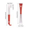 2 PCS Stainless Steel Beekeeping Hive Tool, Steel J Hook