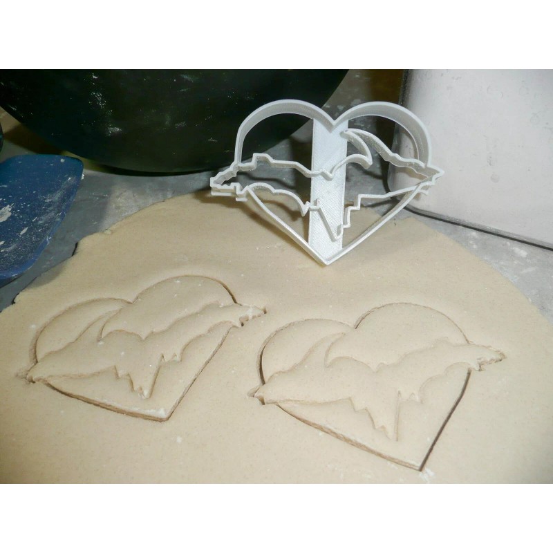 AJT MICHIGAN UP UPPER PENINSULA OUTLINE WITH HEART SPECIAL COOKIE