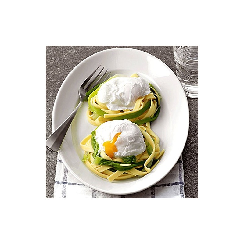 cozydiscount 28cm Metal Egg Poacher Pan - Shatterproof - Use