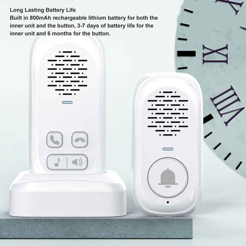 2 Way Voice Intercom 300m Long Distance Wireless Voice Intercom