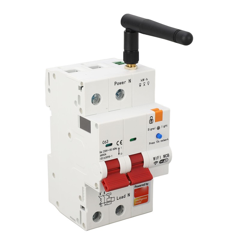 WiFi Circuit Breaker 2P Smart Phone APP Remote Switch for