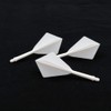 CUESOUL ROST Integrated Dart Shaft and Flights Medium,White Diamond Shape,Set