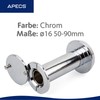 APECS Door Viewer with Privacy Screen for Door 50-90 mm