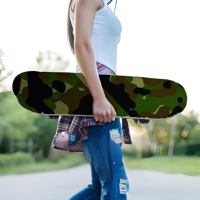 Floatdream Skateboard Grip Tape, Waterproof Diamond Grip Tape, Sheet Sticker,