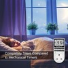 NOVKIT Digital Security Timer Plug Socket Programmable Switch Timer with