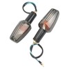 2Pcs Motorcycle Turn Signal Light Waterproof Super Bright for CB400
