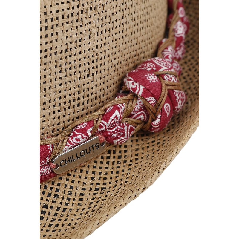 CHILLOUTS LABASA Trilby Straw Hat Summer Hat Sun Hat (L/XL