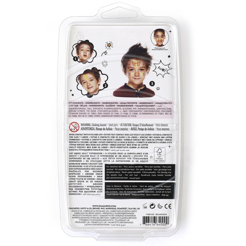 Snazaroo Face Paint Brush Pen, Adventure