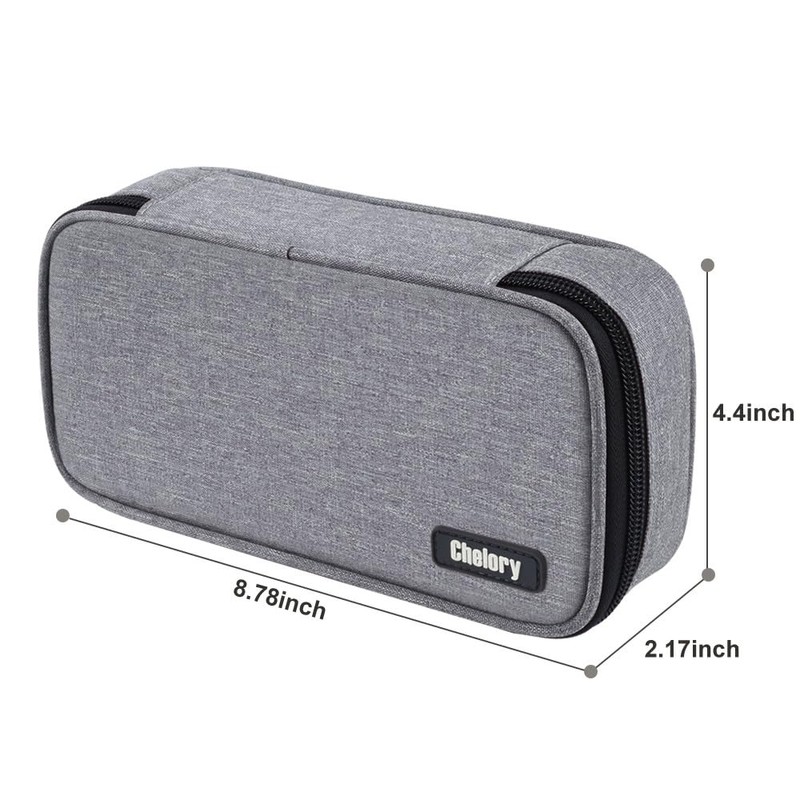 Chelory Big Pencil Case Large Capacity Pencil Bag Pouch High