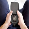 Stackers Pebble Black Single Zipped Watch Box