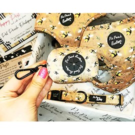 Pet Pooch Boutique Honey Bumble Bee Dog Poo Bag Holder