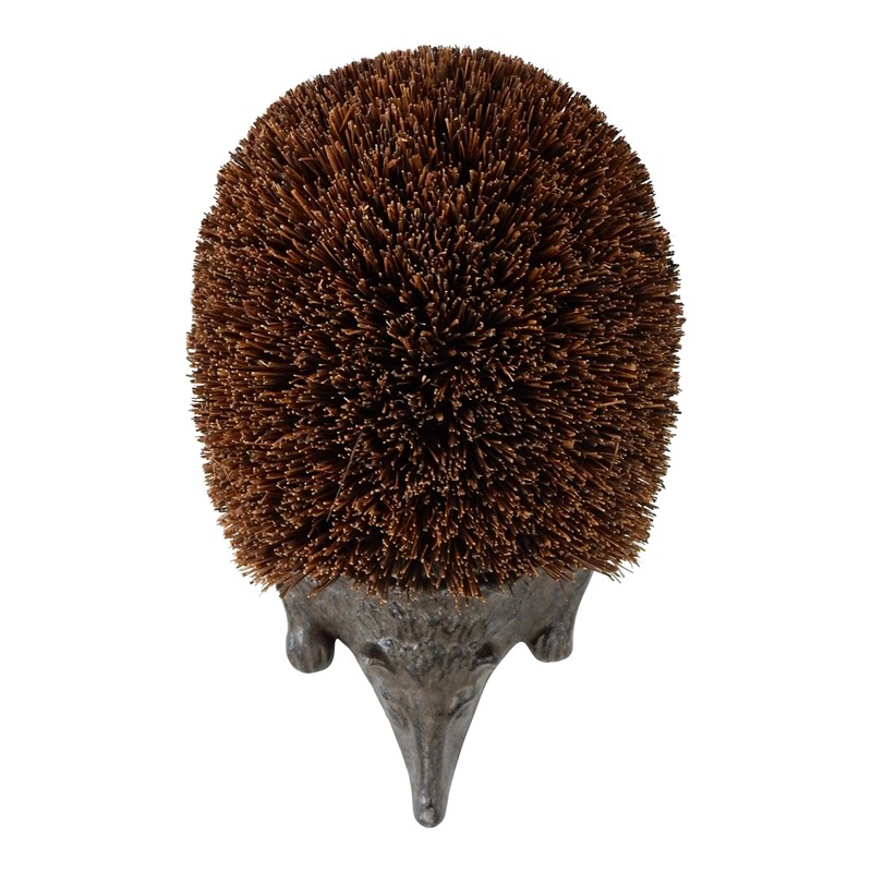 Victorian Trading Iron Hans The Hedgehog Boot Brush - Outdoor