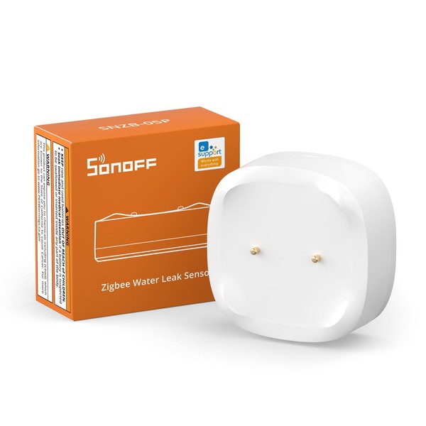 SONOFF SNZB-05P Zigbee Water Detector, Smart Home Water Sensor, Water