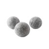 b2c Felt Dryer Balls, Pack of 3 (Gray) | Wool