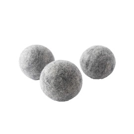 b2c Felt Dryer Balls, Pack of 3 (Gray) | Wool Ball for Dryer, Washing Ball, Laundry Ball, Anti-Static, Tangle-Free Washing Goods