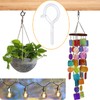 Wopanxye 20pack White Screw-in Hooks Wall Ceiling for Outdoor String