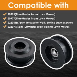 126-7890 Pulleys and Idler Leather Belt Kit Compatible with Toro Walk Behind Mower, Replaces Previous 126-0316, 131-4506, 131-4509 TASAN RACING