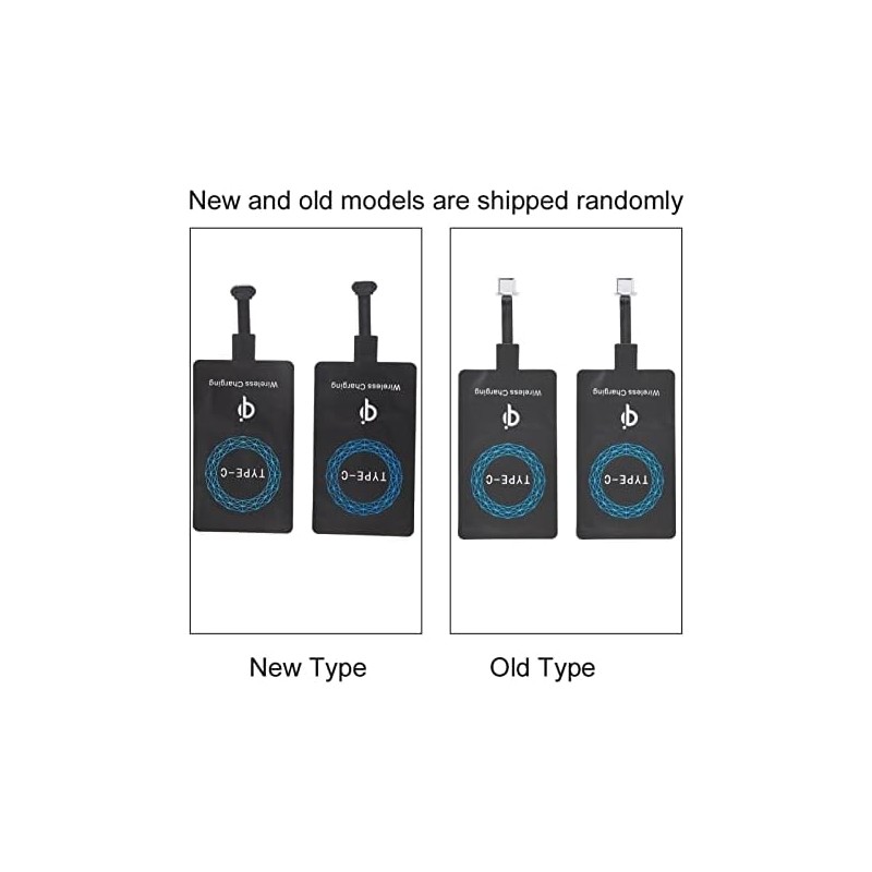 Yunseity Cargador inalámbrico Q I 2PCS para teléfono móvil Compatible