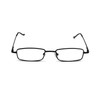 EYE ZOOM 4 Pack Compact Slim Metal Reading Glasses with