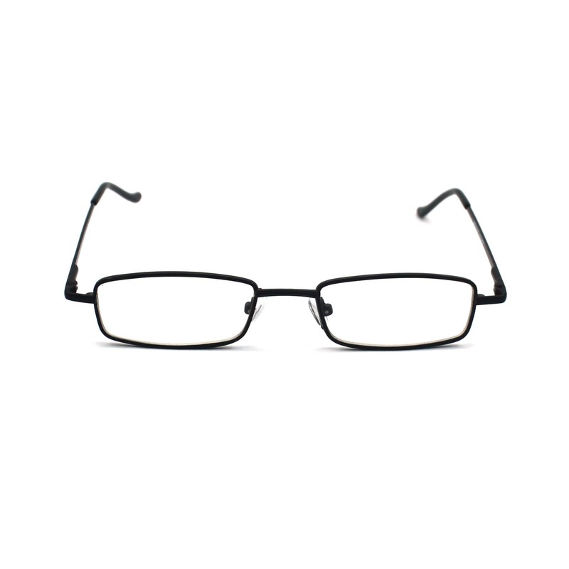 EYE ZOOM 4 Pack Compact Slim Metal Reading Glasses with