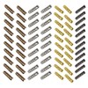 Gotetiso Shoelaces 200 Pieces Metal Replacement Tips for Shoelaces Lace