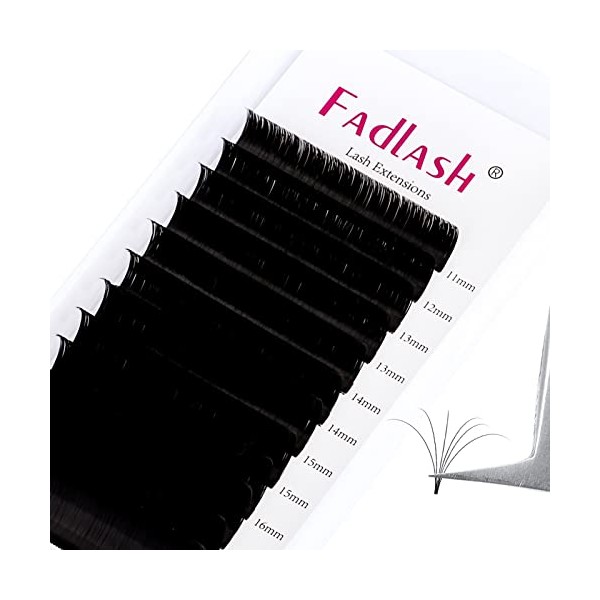 FADLASH Mega Volume Lash Extensions 0.03-0.10mm C D DD L