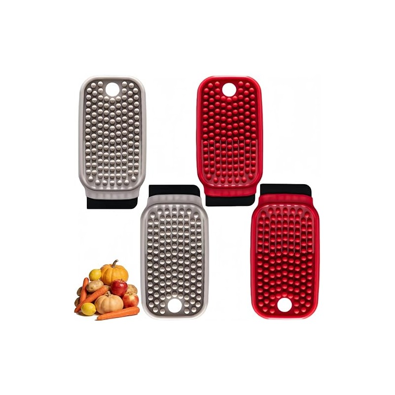 Potato Scrubber Brush 4 Pack Vegetable Brushes Vegetable & Fruit