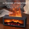 YALEDI Essential Oil Diffuser, 7 Colors Fireplace Flame Fire Oil