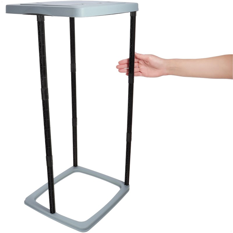 com-four® Bin Bag Stand with Lid - Ideal for Home,