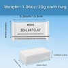 TIANKEYYDS 4-Pack White Seal Putty Waterproof Duct Seal Repair Sealing