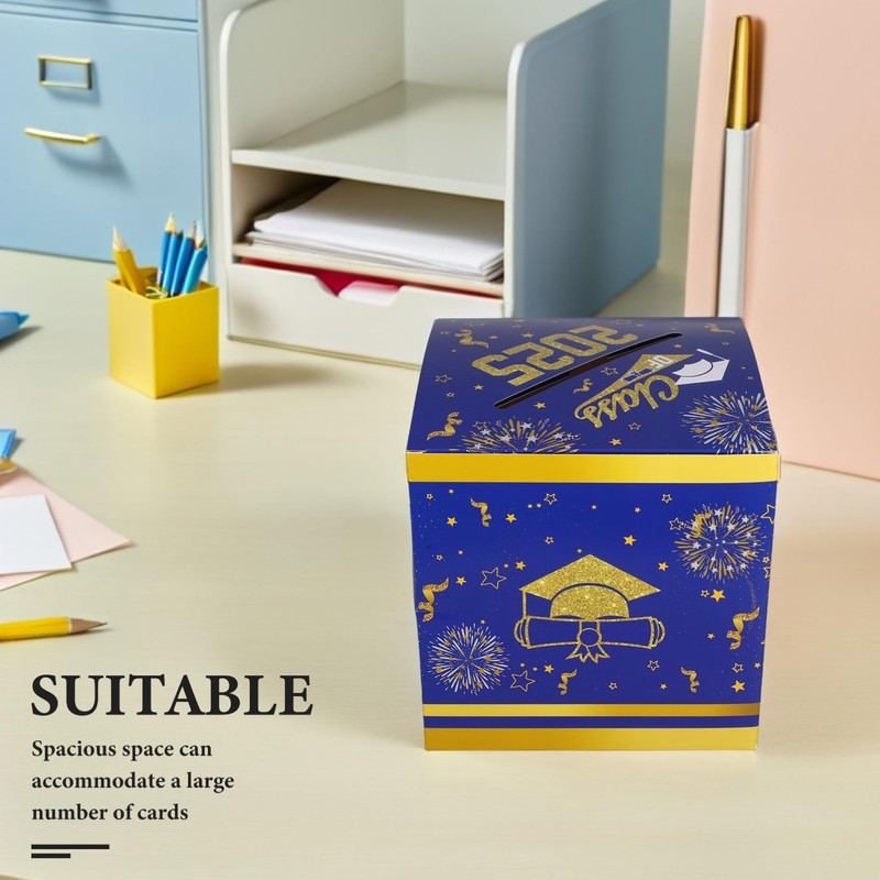 MAGICLULU Graduation Party Box 2025 Congrats Grad Box for Graduation