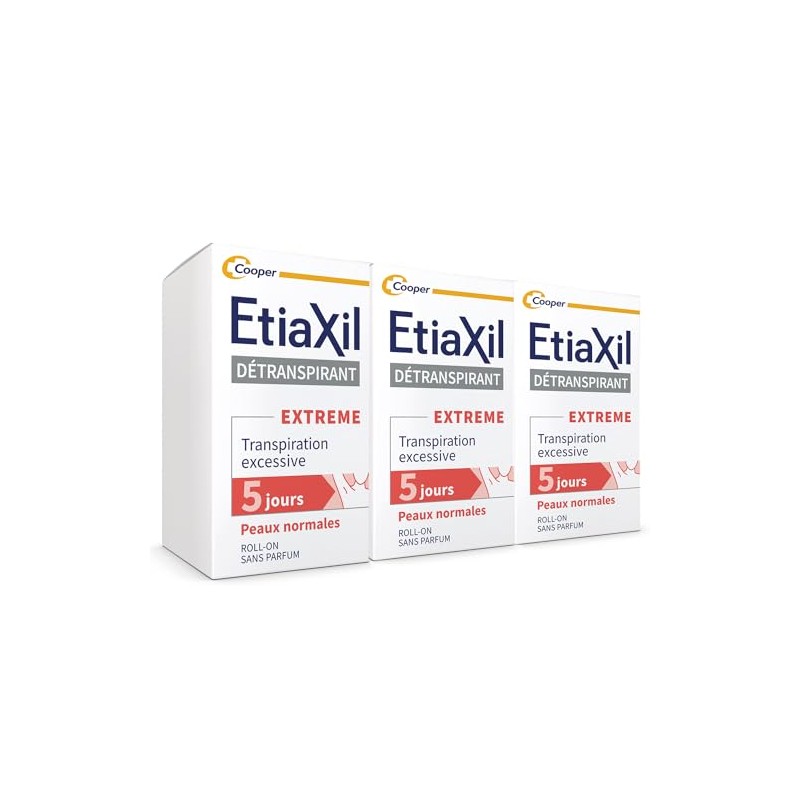 ETIAXIL - Detperspirant - Treatment of Excessive Sweating - Armpits