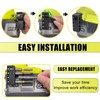 Magnetic 1/4-Inch Hex Bit Holders fit for Ryobi 18v Drill,Hex